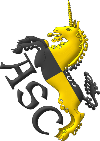 Unicornio cuartelado en sotuer, insignia del Dr. A.Salmern