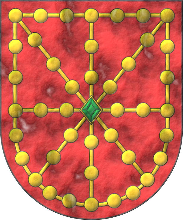 Escudo principal del Libro de Armera del Reino de Navarra