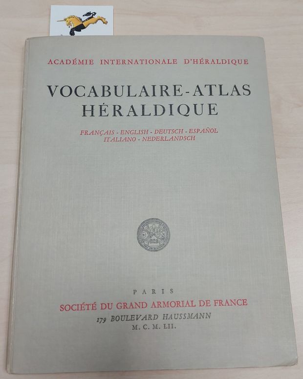 Vocabulaire-Atlas Héraldique en six Langues, cover