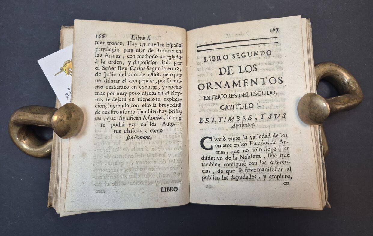 Aldazaval y Murgu�a, p�ginas 166-167, tr�nsito del Libro I al Libro II