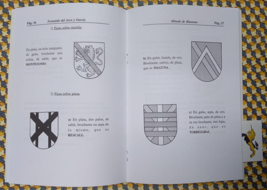 Fernando del Arco y Garca, Metodo de blasonar, editado en 1996