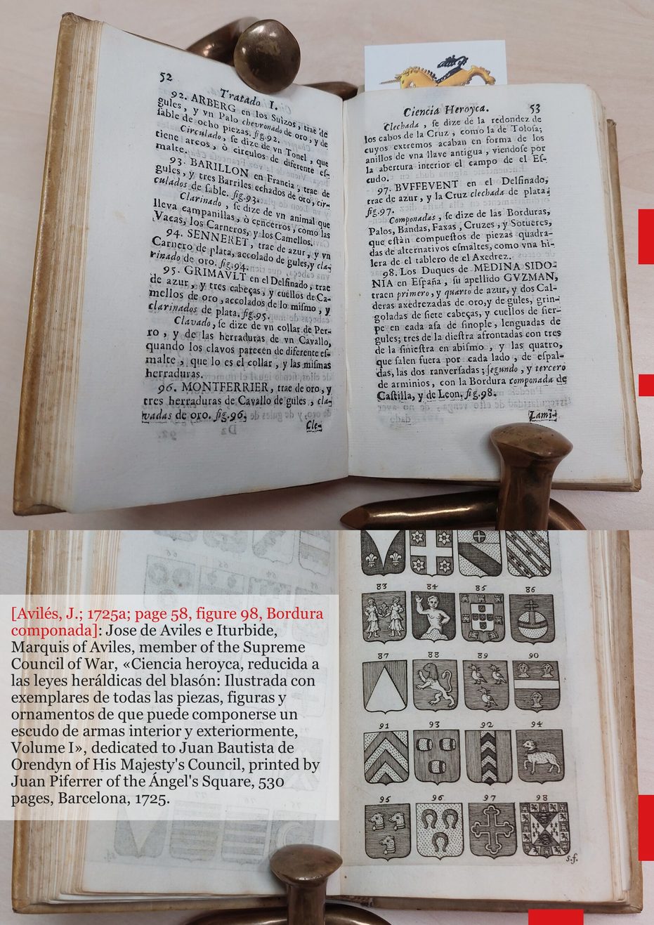 Volume I, bordure compony