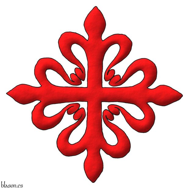 Order of Calatrava, emblem