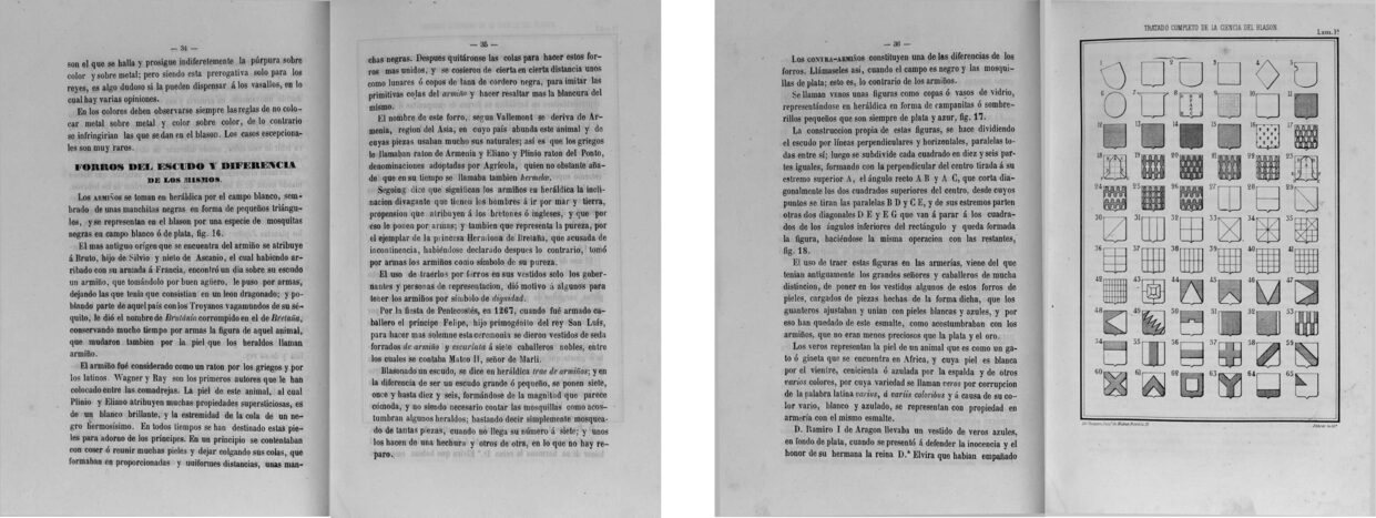 Pages 34, 35, 36, and 37 of Costa y Turell, M.; 1858