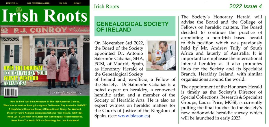 Irish Roots, nmero 124, pgina 15, ISSN 0791-6329, Blessington