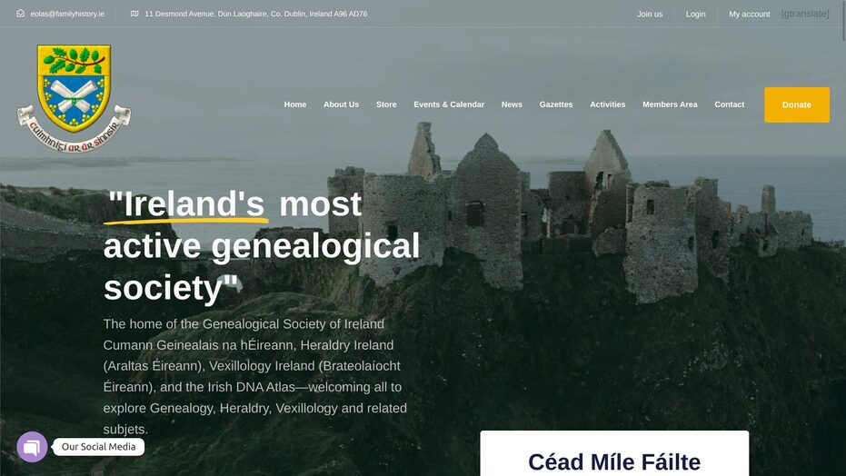 GSI, soft launch of the new website