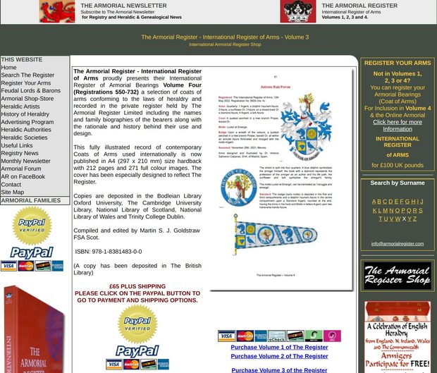 Iar 26 Volume 4 AntonioRuizPorras TheArmorialRegister jpg