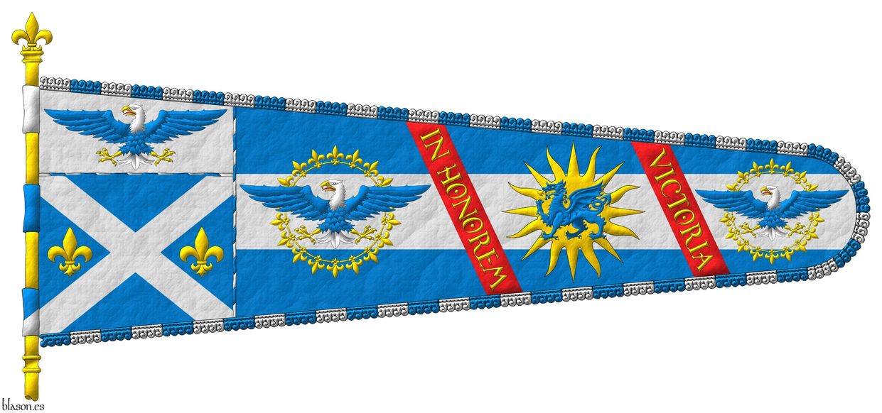 It has been painted by me, illuminated with lights and shadows, contoured in Sable, with a semi-circular outer contour and with a leather finish.