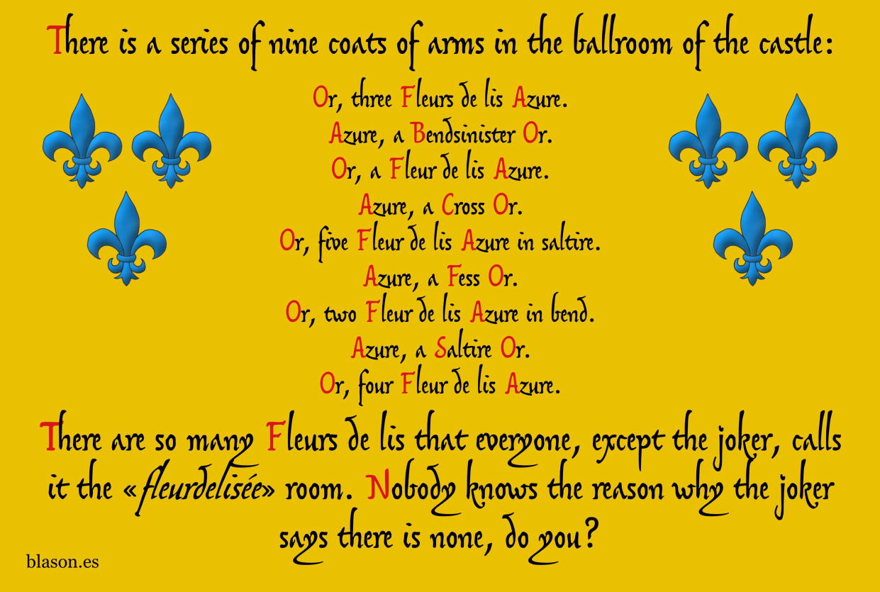 Riddle369 22 Fleurdelisee 9CoatsOfArms jpg