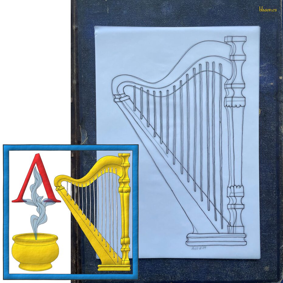 SeversonKL 60 Harp HandDrawn jpg