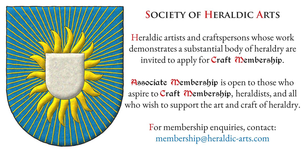 Society of Heraldic Arts, nuevo sitio web