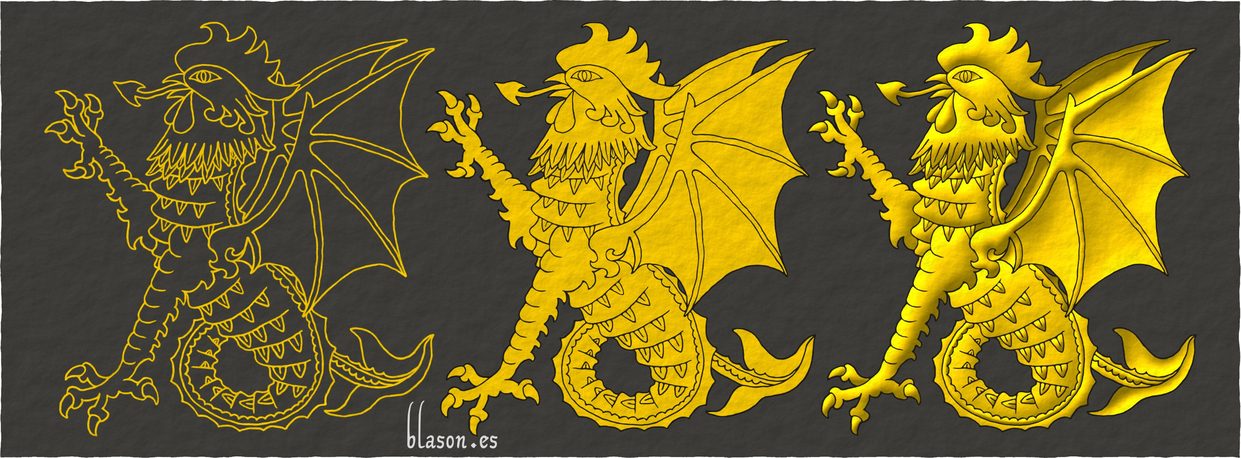 A basilisk sajant Or.