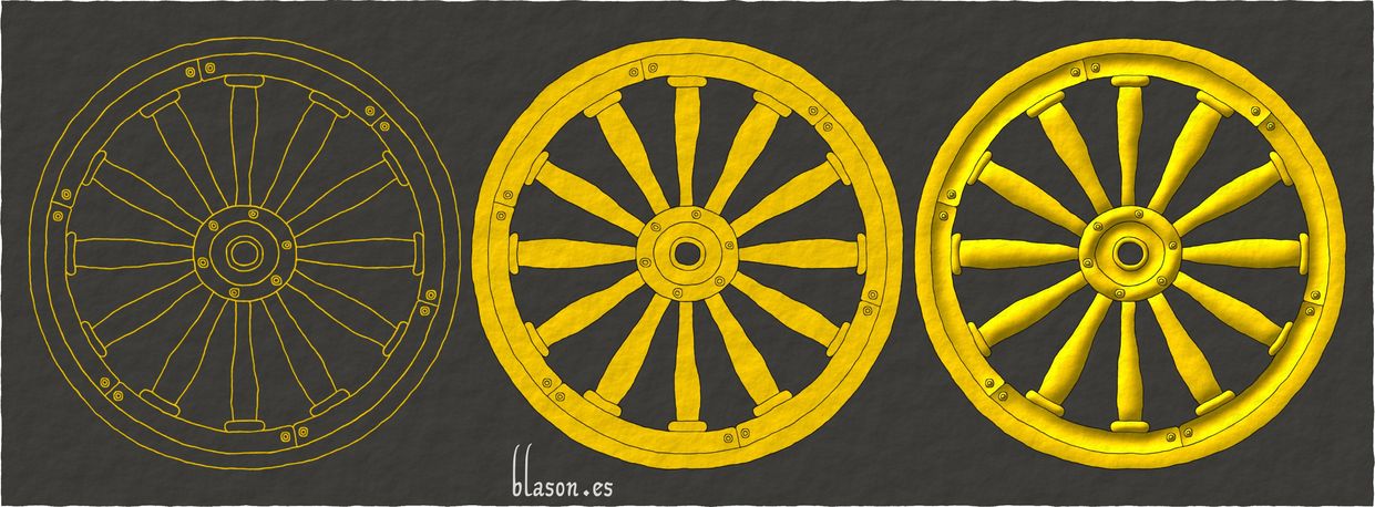 How I emblazoned a Wheel Or.