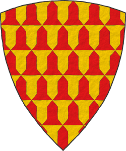 Escudo verado de oro y gules.